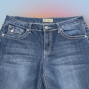 EARL JEANS Women’s 8 Bootcut Blue Jeans